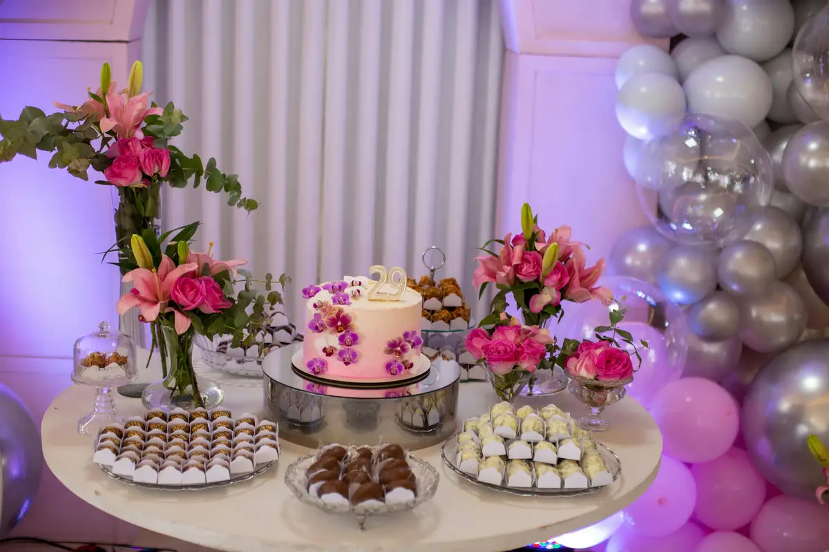 Birthday event setup by SWAP Events