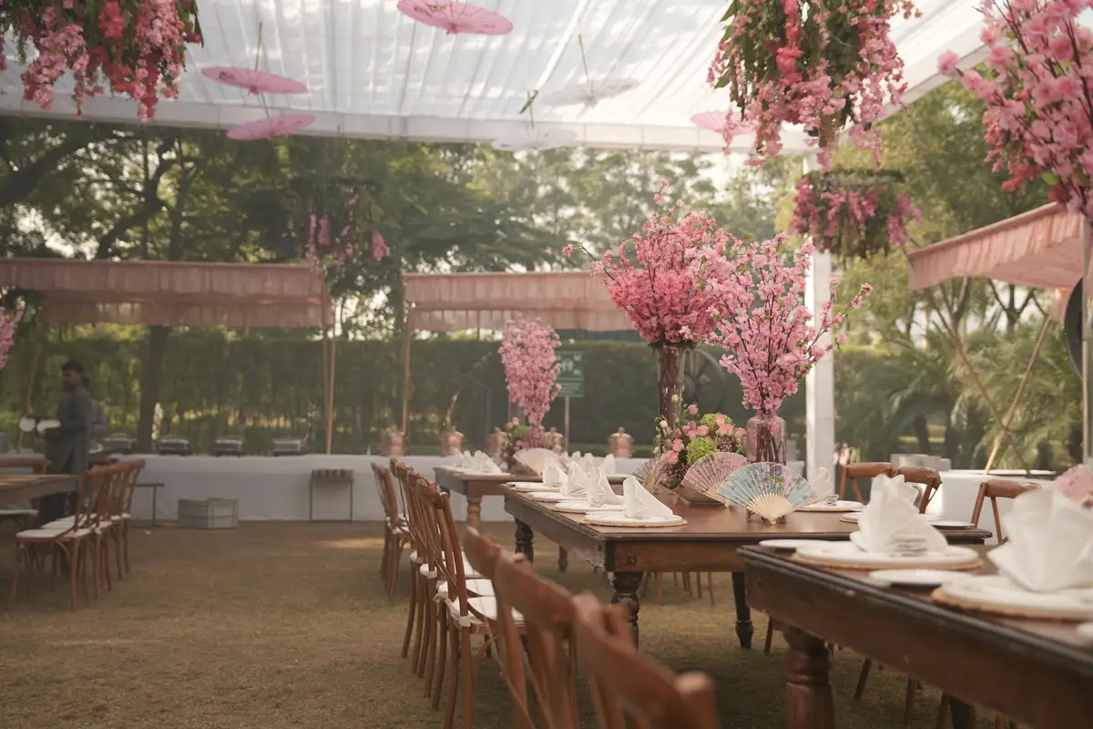 Wedding setup by SWAP Events